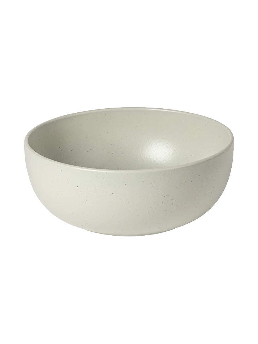 
Handmade Serving Bowl "Pacifica" - Oyster Gray / Medium