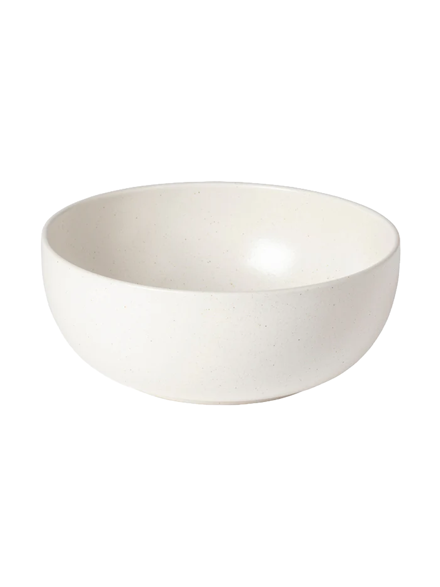 
Handmade Serving Bowl "Pacifica" - Salt / Medium