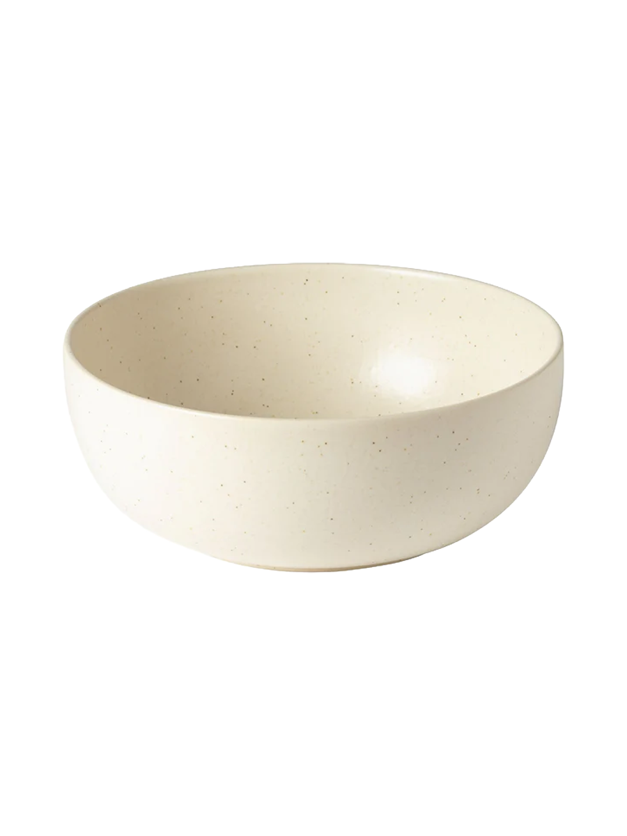 
Handmade Serving Bowl "Pacifica" - Vanilla / Medium