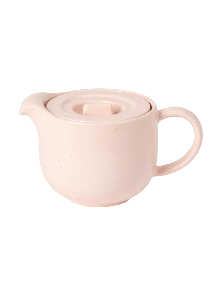 
Handmade "Pacifica" Teapot with Infuser - Pink Marshmallow
