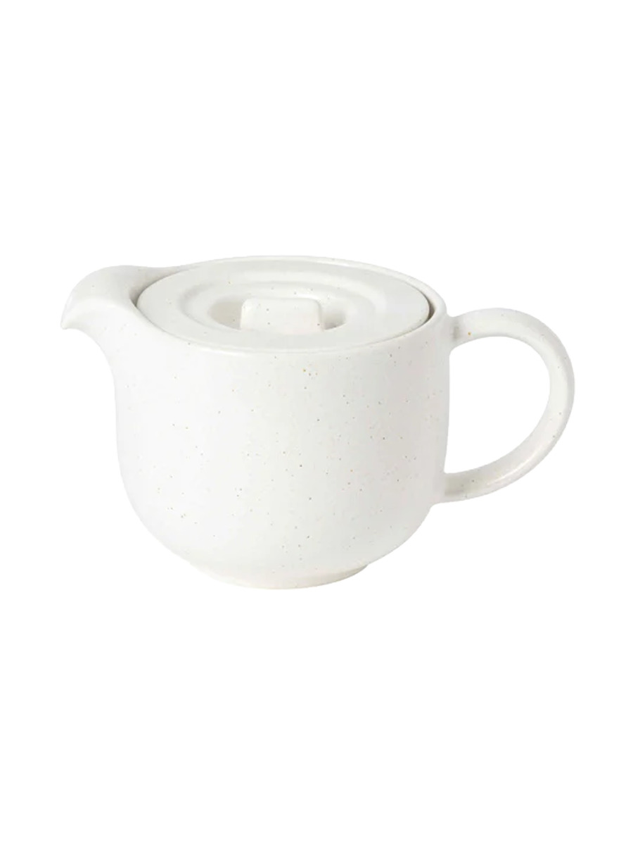 
Handmade "Pacifica" Teapot with Infuser - Salt