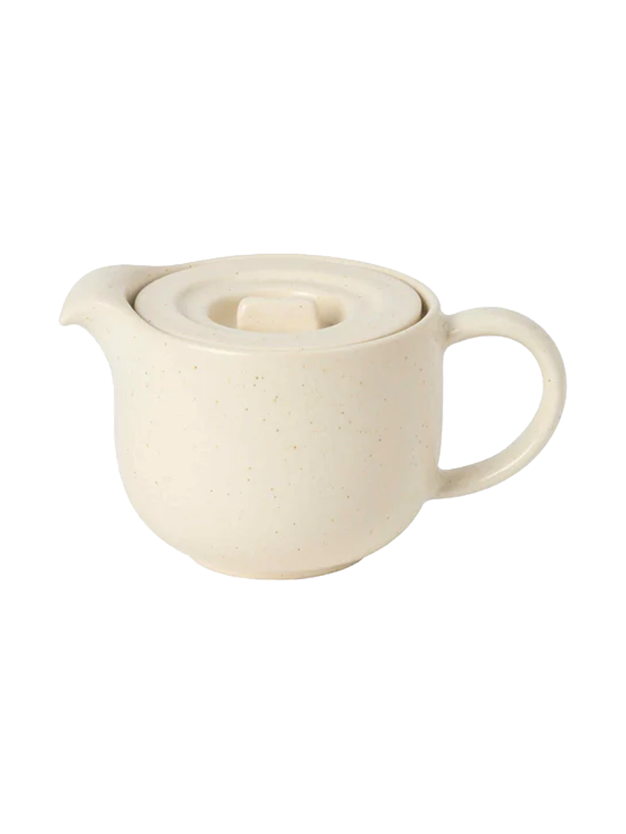 
Handmade "Pacifica" Teapot with Infuser - Vanilla