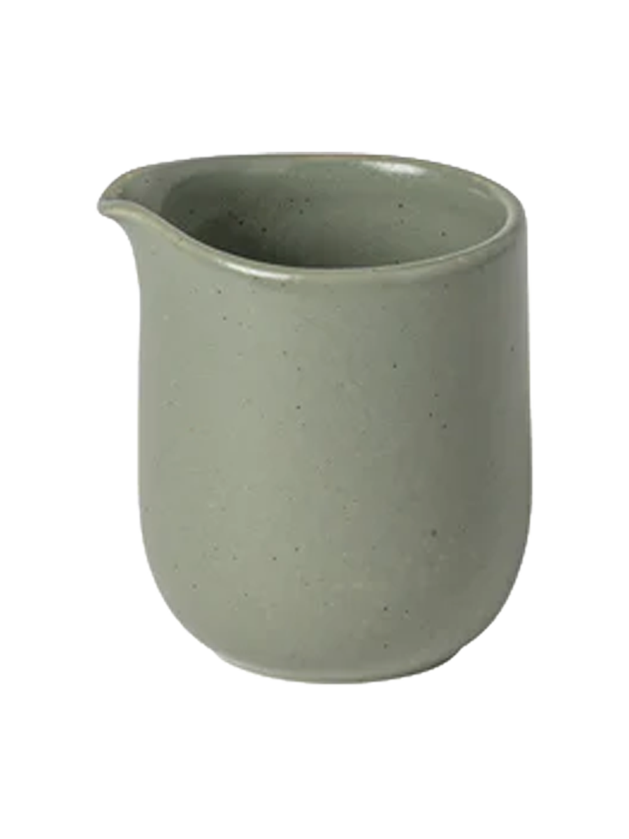 
Handmade Milk Jug "Pacifica" - Artichoke Green