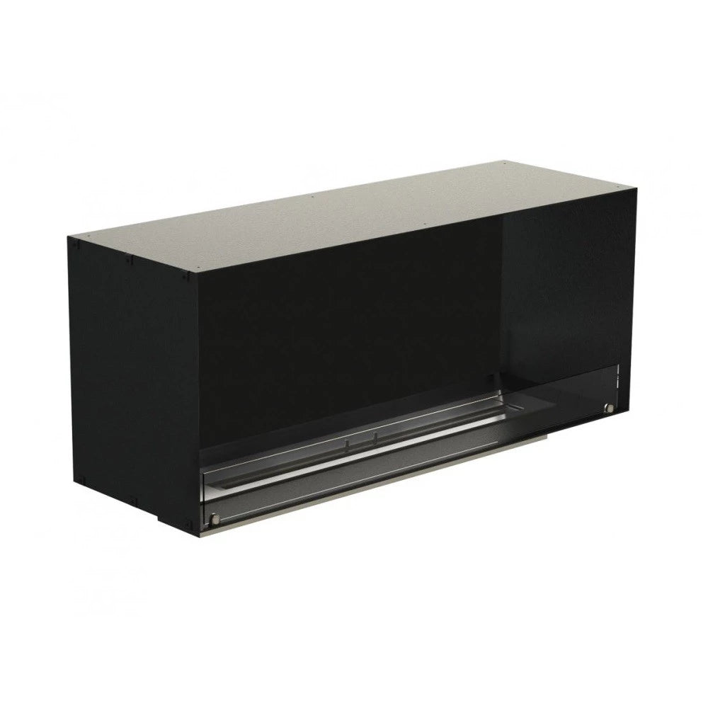 
Bioethanol Built-in Wall Fireplace Foco One 1200, Black