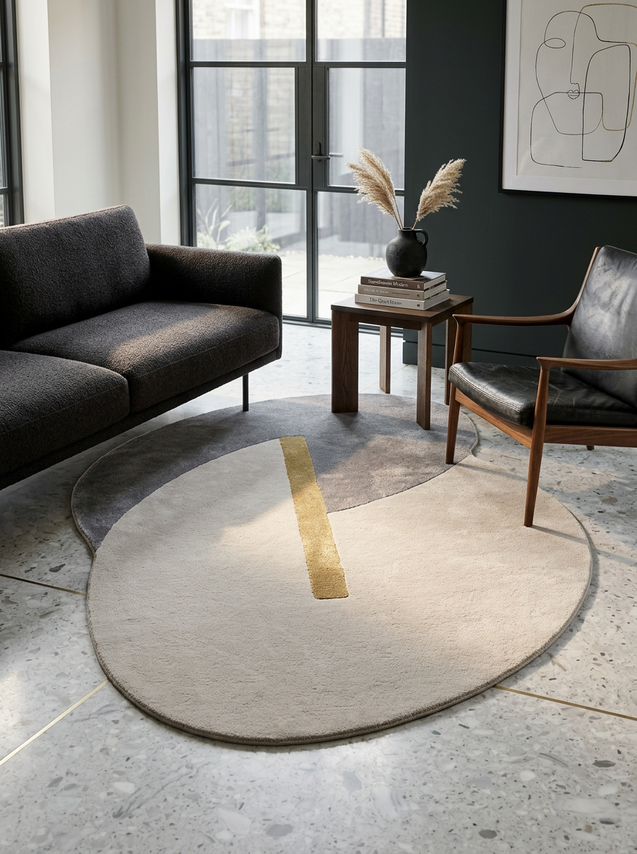 
Tapis design « Phila » 160 x 257 cm - Bleu