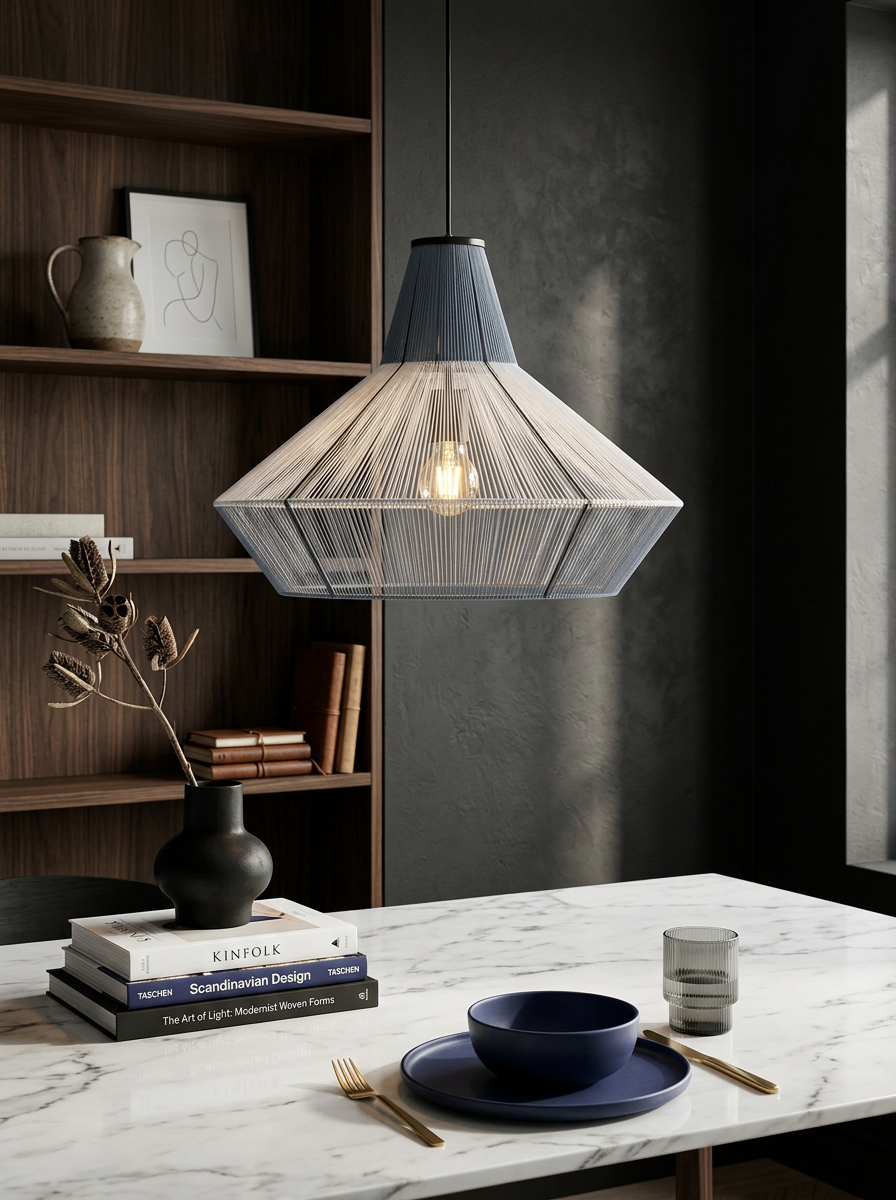 
Suspension design « Fairy » Ø 55 cm - Bleu ciel