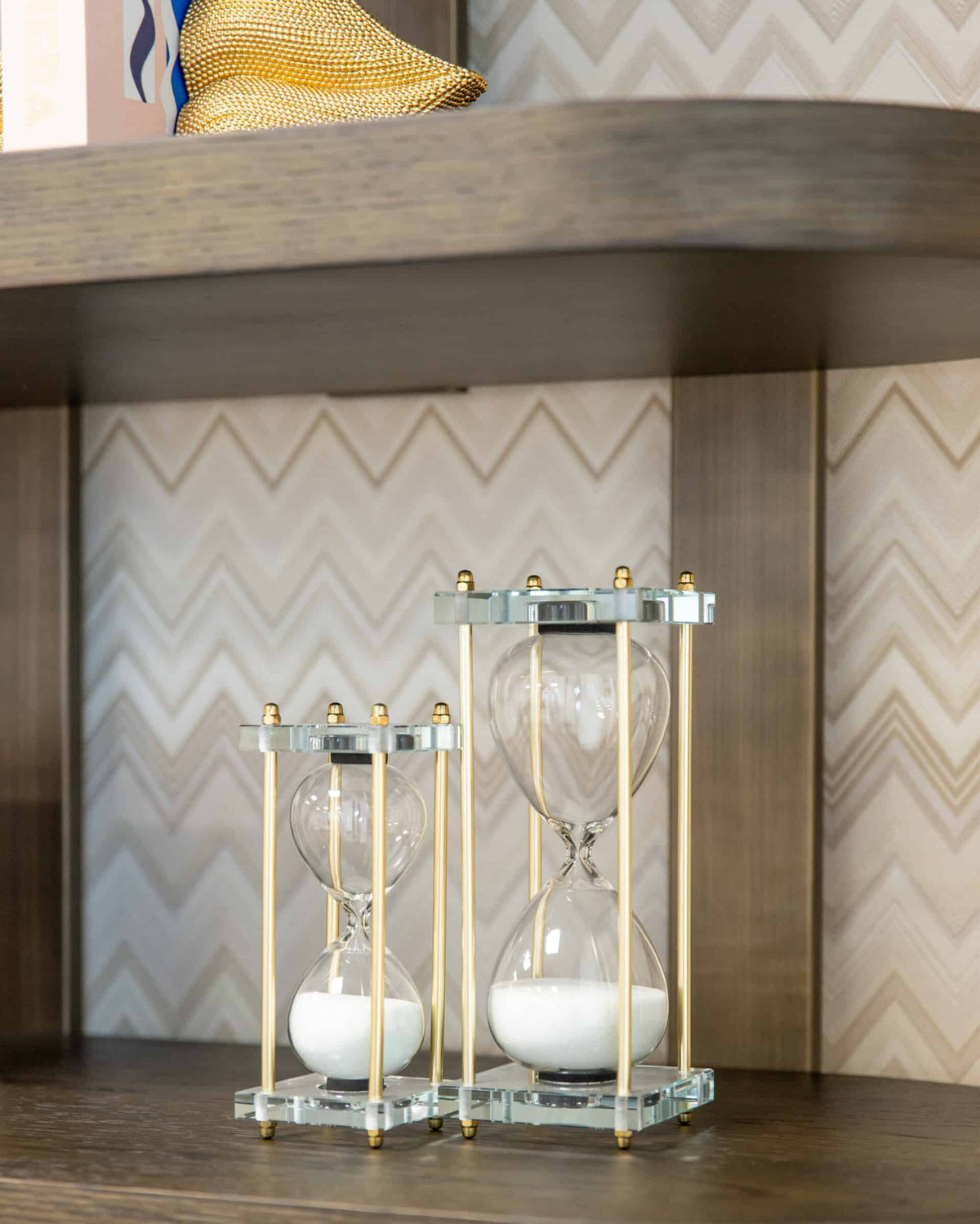 
Oggetto decorativo di design «Gigi» - Oro