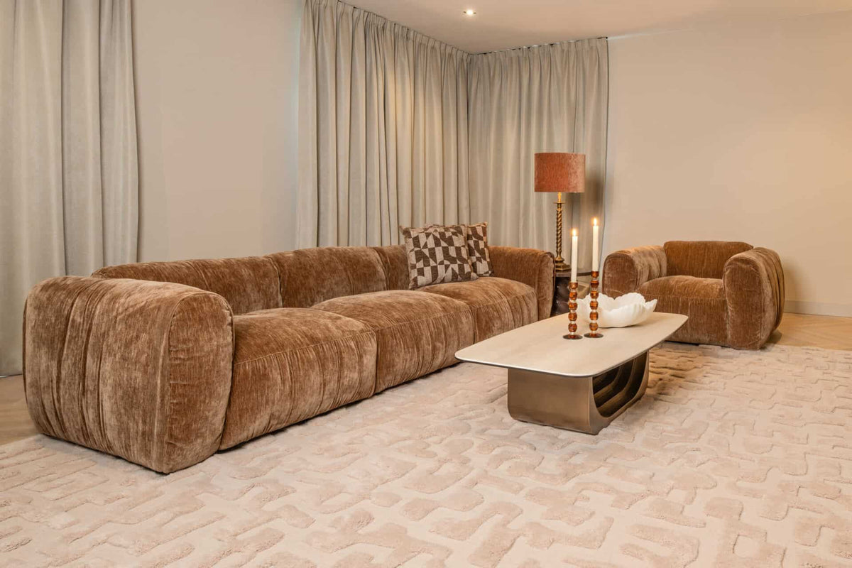 
Hochwertiges 4-Sitzer Design Sofa „Monty“