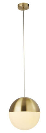 Dimmable design hanging lamp "Endor" gold