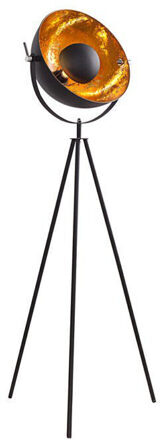 Flexible floor lamp "Studio" Ø 65 x 145 cm - Black/Gold