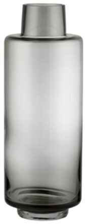 Mundgeblasene Vase „Hedria“ 30 cm - Grau