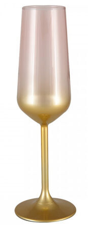 set of 6 champagne glass "Gold Ombre" 0.2 dl