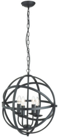 Pendellampe „Orbit“ Ø 46 cm  - Schwarz