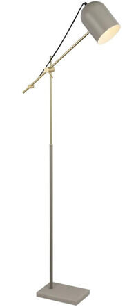 Design Stehlampe „Odyssey“ Grau/Gold