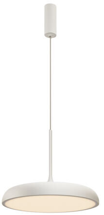 LED design pendant lamp "Gerhard" Ø 40 cm, white