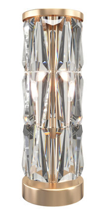 Crystal table lamp "Puntes" Gold Ø 20 / H 58 cm