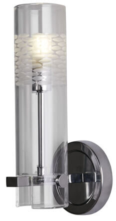 Dimmbare Design Wand- und Badlampe „Scope“ Silber