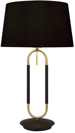 Design Tischlampe „Jazz“ Schwarz/Gold