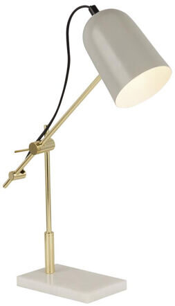 Design Tischlampe „Odyssey“ Grau/Gold