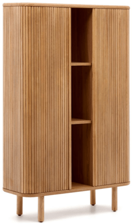 Design Highboard „Sienna“ 110 x 140 cm - Eiche