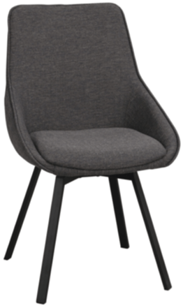 Swivel chair "Alison" - Grey