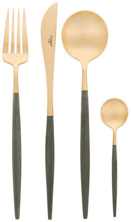 Cutipol Goa Black Gold Cutlery Set