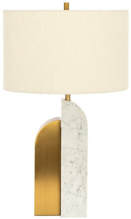 Marmor Design Tischlampe „Liliana“ 43 x 74 cm