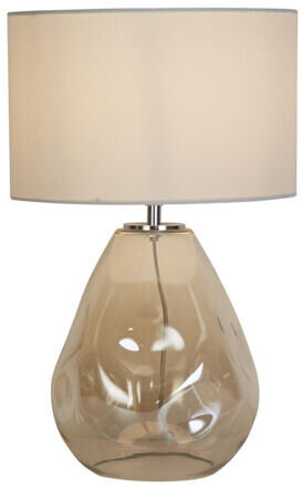 Design Tischlampe „Devon“ Beige/Champagner