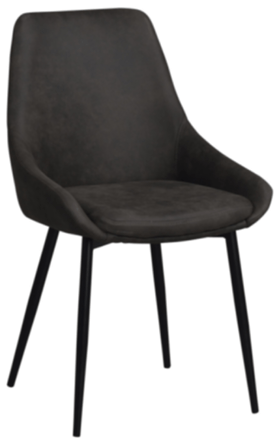 Design chair "Sina" - Micro Dark Gray