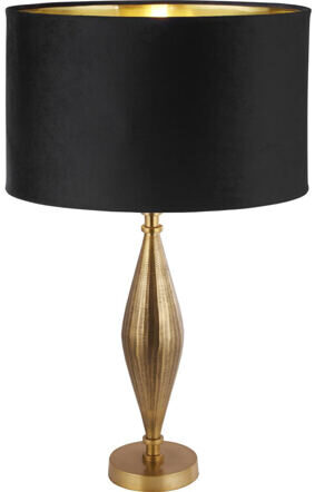 Elegante Design Tischlampe „Rye“ Ø 50 x 70 cm, Schwarz