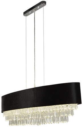 Exclusive "Glamour" design hanging lamp with 8 lights