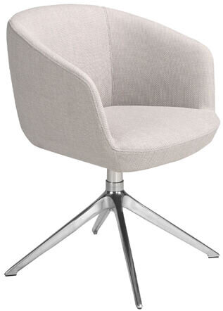 Swivel design chair "Sevilla" with armrests