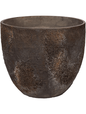 Large indoor/outdoor flower pot "Oyster Jesslyn" Ø 70 cm / H 61 cm - Imperial Brown