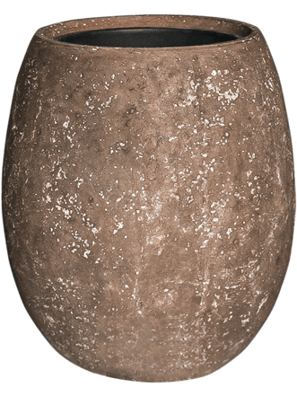 In-/Outdoor Blumentopf „Polystone Coated Plain Balloon“ Ø 48/ H 55 cm - Rock