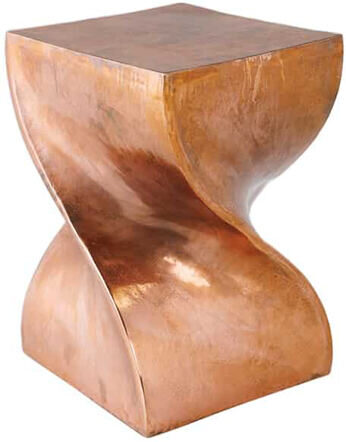 Beistelltisch „Twist Copper“ 30 x 45 cm