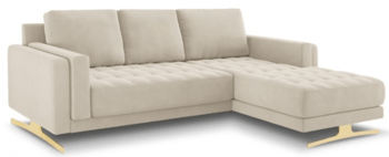 Design-Ecksofa „Kelso“ Dunkelgrau 242 x 164 cm