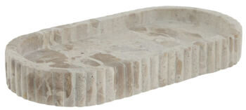 Elegant marble tray "Eliana" - Beige