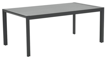 Gartentisch „Gosford“ 180 x 100 cm - Carbon Black