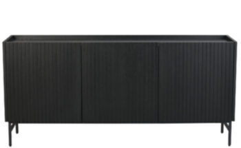 Design sideboard "Halifax" 160 x 75 cm - Black