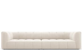 4-Sitzer Design Sofa „Adams“, Samtbezug