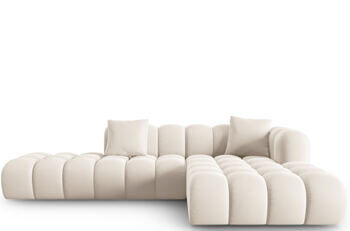 5-Sitzer Design Ecksofa „Halley“ mit Eckteil rechts