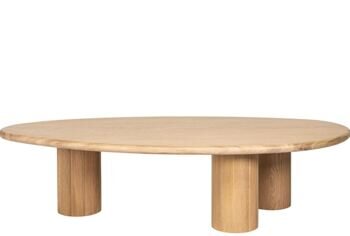 Large design coffee table "Oakley" 160 x 80 cm