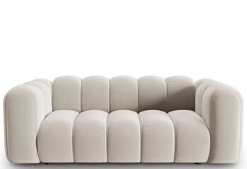 2-Sitzer Design Modul Sofa „Lupine“ - Samtbezug