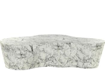 Grosser Design Couchtisch „Rockyard“ 127 x 122 cm