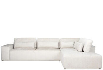 Grosses Design Ecksofa „Lund“ mit Eckteil rechts