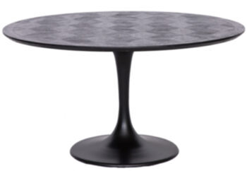 Round solid wood table Blax Ø 140 cm