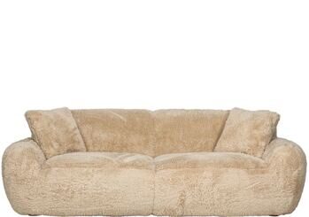 3-seater design sofa "Comfy" Sand Yakety