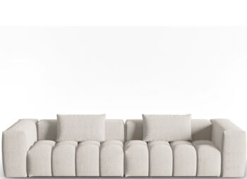 5-Sitzer Designer Sofa „Lorella“ - Strukturstoff