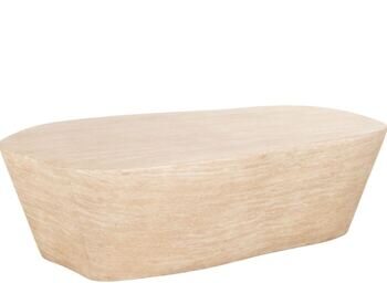 Design coffee table "Fictus" 125 x 80 cm