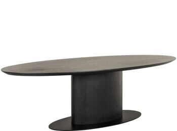 Design Esstisch „Gordon“ Eiche Dark coffee, 300 x 115 cm